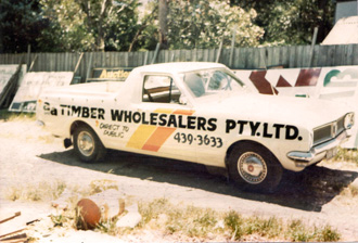 The First A&A Timber ute